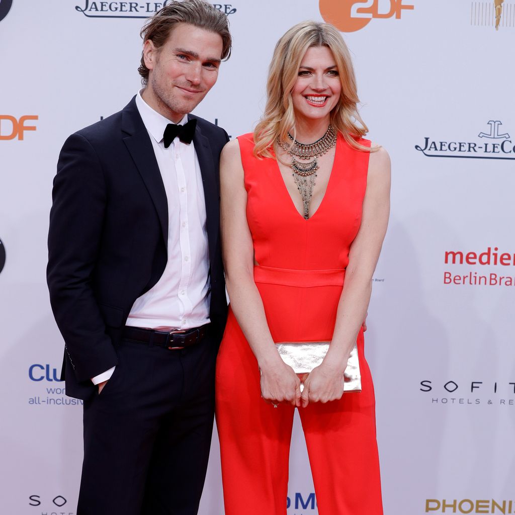 Benjamin Baarz und Nina Bott im April 2017