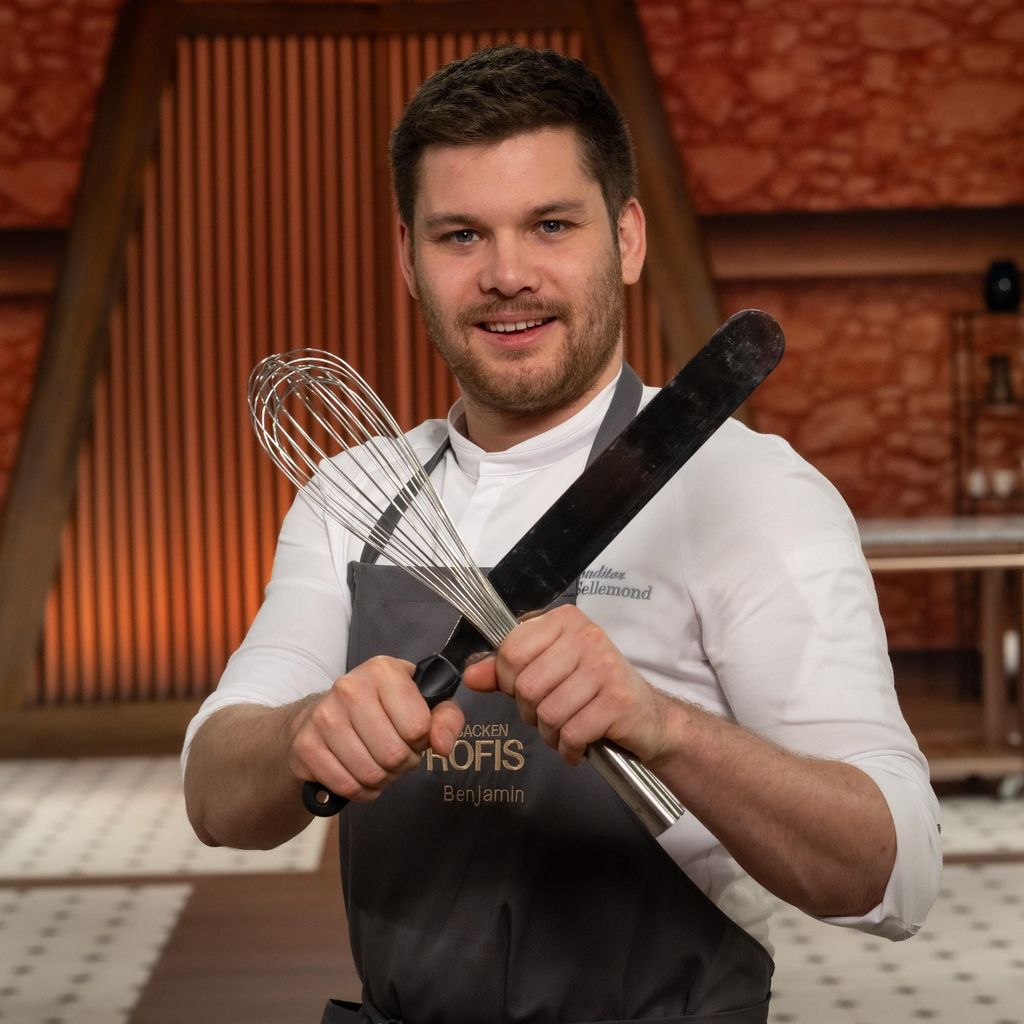 Benjamin bei "Das große Backen – Die Profis", 2025