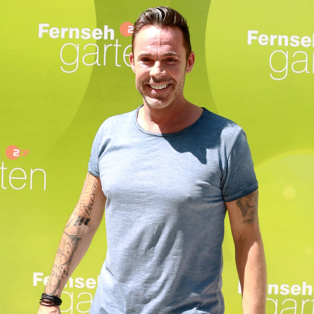Sänger Benjamin Boyce im "ZDF-Fernsehgarten"