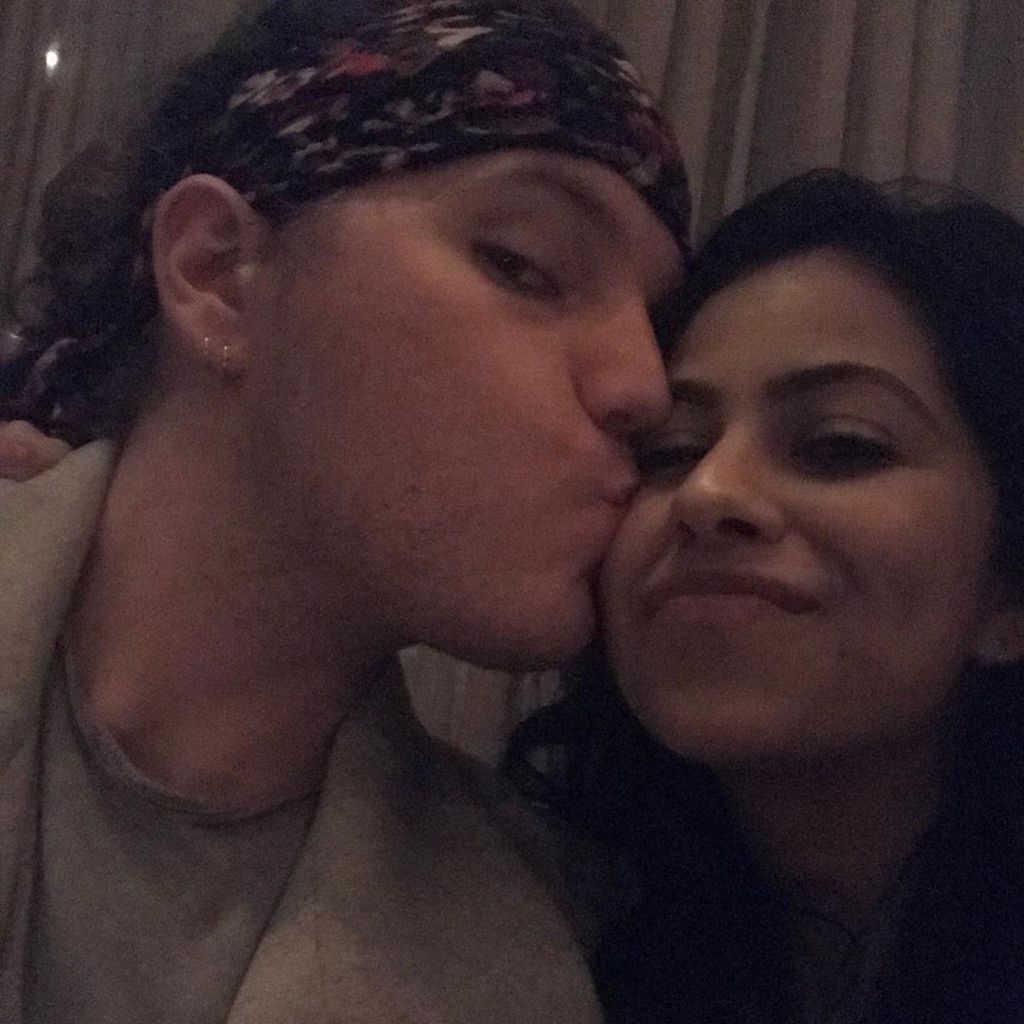 Benjamin Keough mit seiner Freundin Diana Pinto