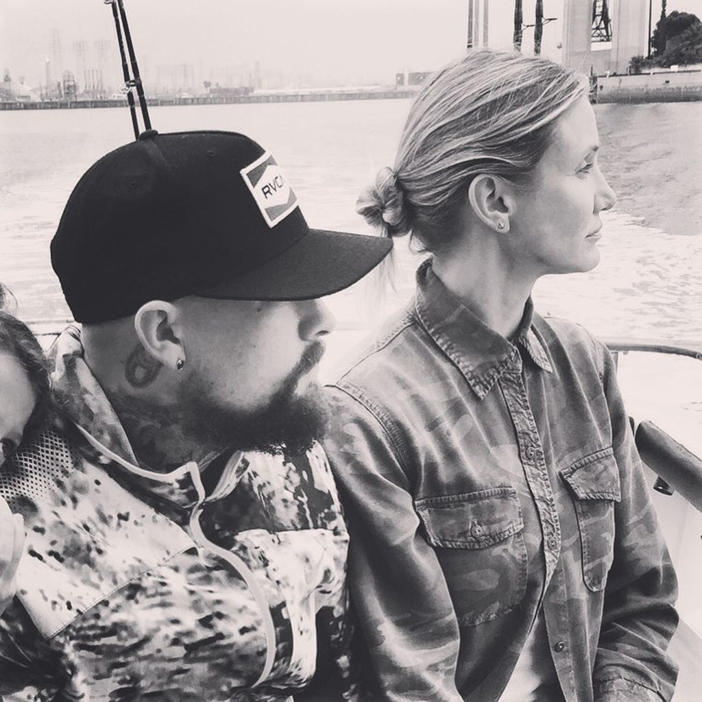 Benjamin Madden und Cameron Diaz, August 2019