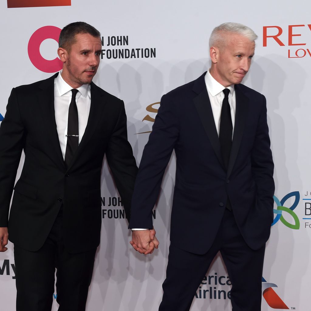 Benjamin Maisani und Anderson Cooper, 2015