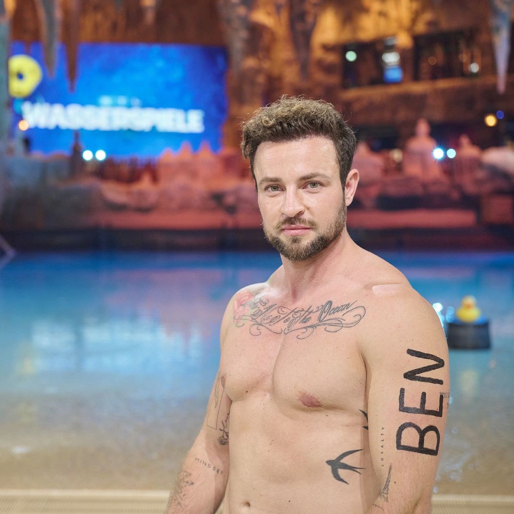 Benjamin Melzer bei "RTL Wasserspiele"