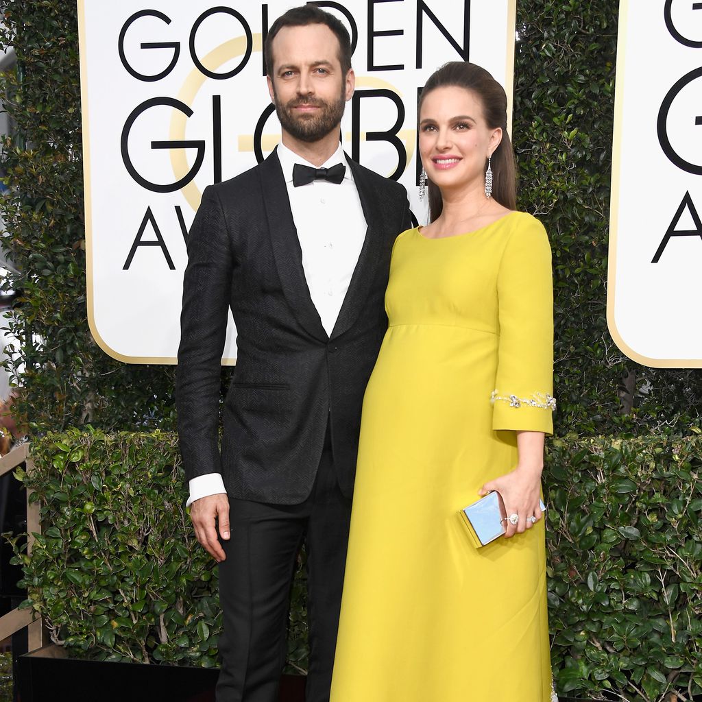 Benjamin Millepied und Natalie Portman bei den Golden Globes 2017