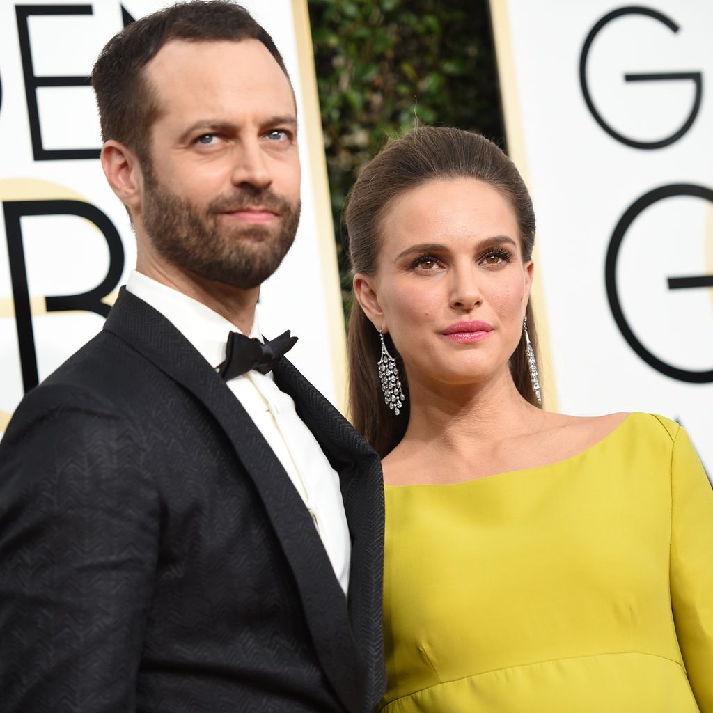 Benjamin Millepied und Natalie Portman bei den Golden Globes 2017 in Los Angeles