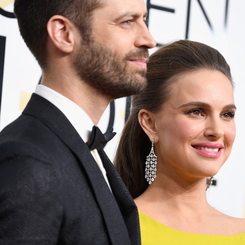 Benjamin Millepied und Natalie Portman bei den Golden Globes in Los Angeles