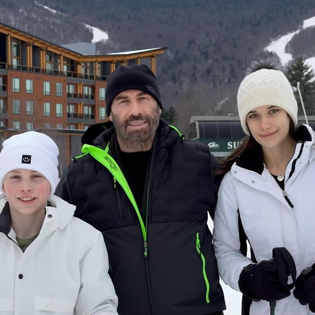 Benjamin Travolta, John Travolta und Ella Bleu Travolta