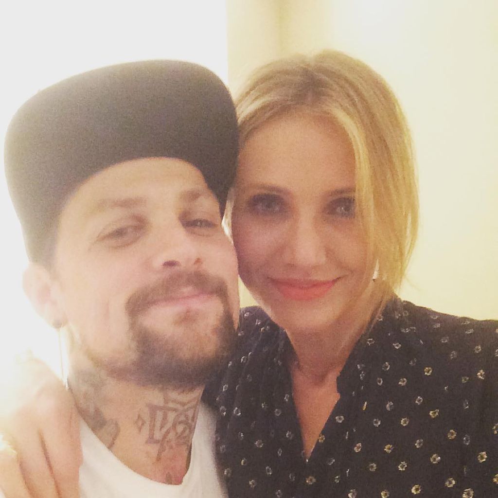 Benji Madden und Cameron Diaz, August 2015