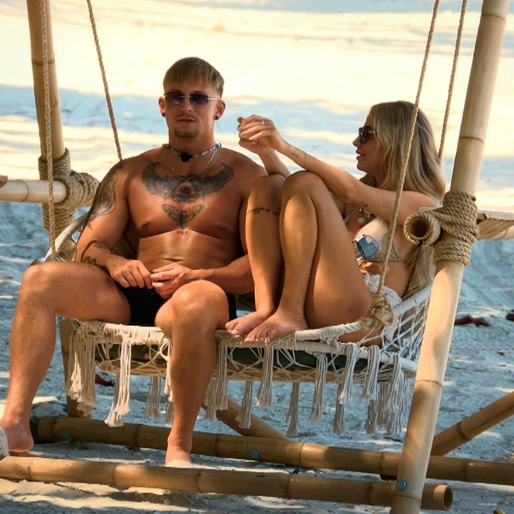 Bennett Bacher und Larissa Schulte bei "Bachelor in Paradise"
