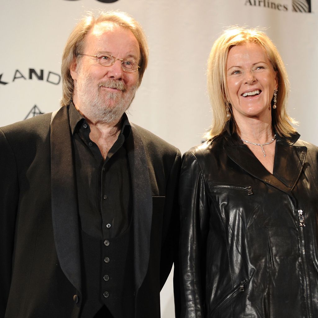 Benny Andersson and Anni-Frid Lyngstad in New York, 2010