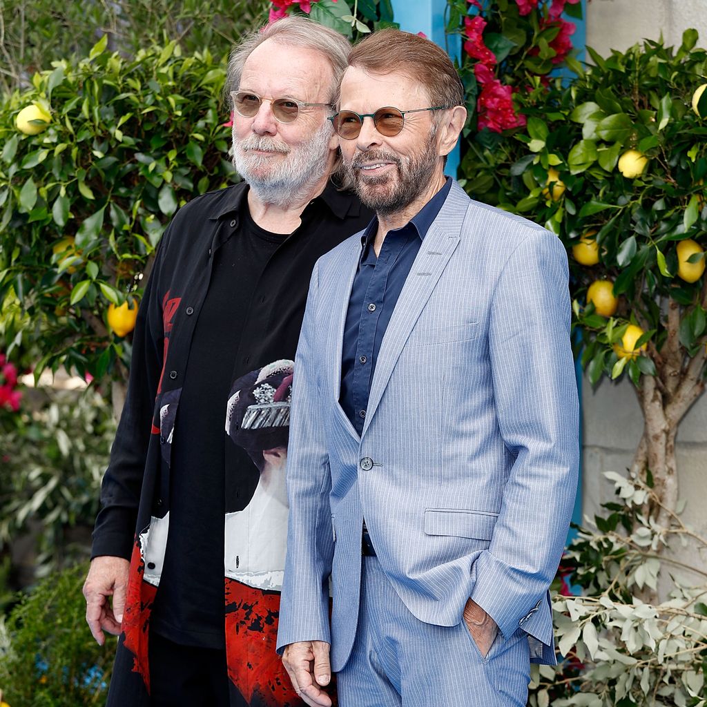 Benny Andersson und Bjorn Ulvaeus bei der "Mamma Mia! Here We Go Again"-Premiere