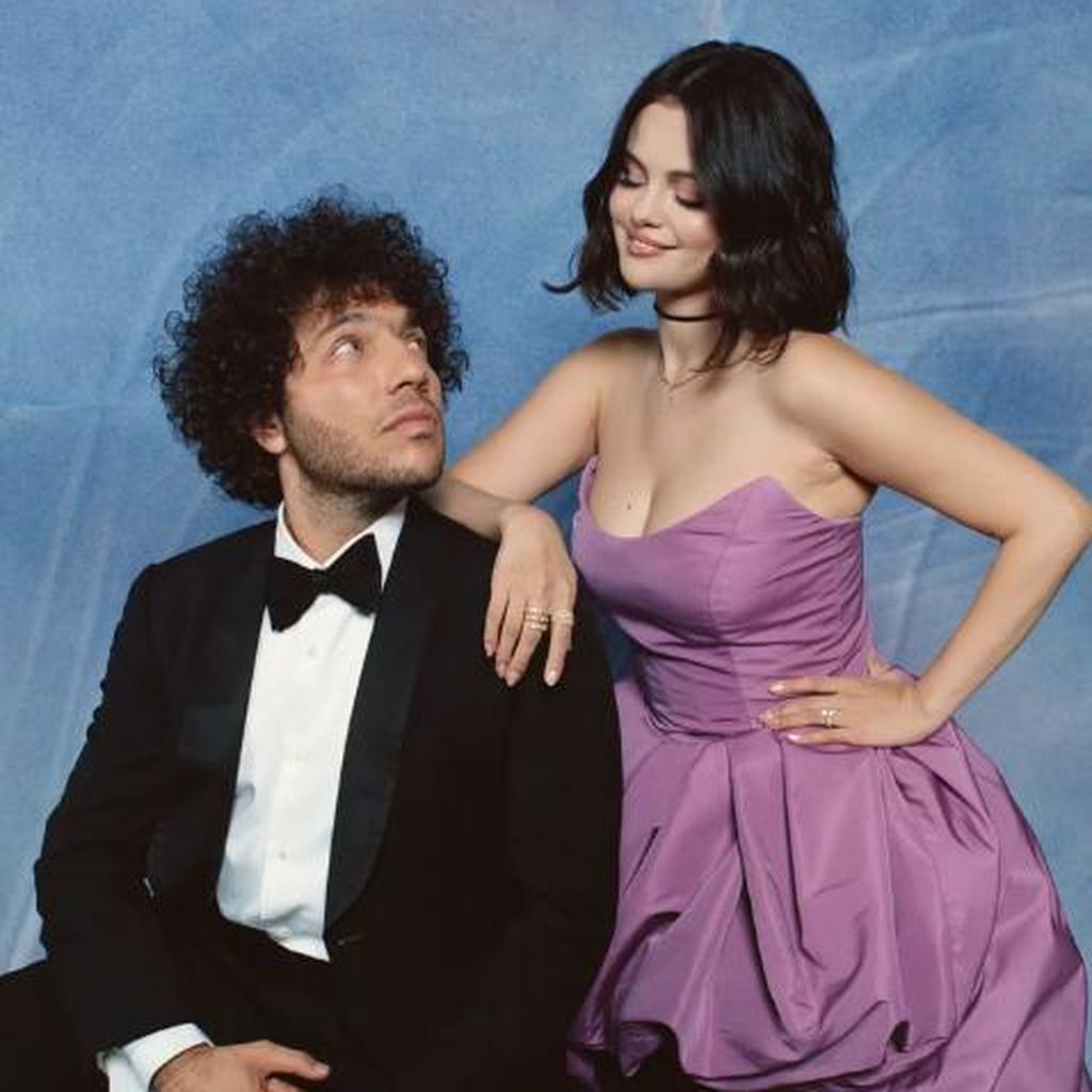 Benny Blanco und Selena Gomez, April 2025