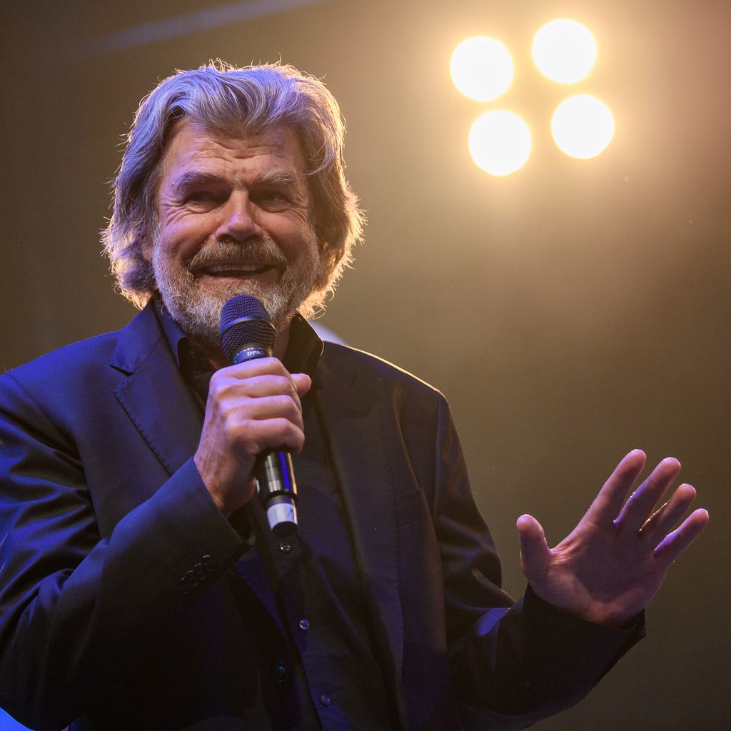 Bergsteigerlegende Reinhold Messner 2017 in Frankfurt am Main