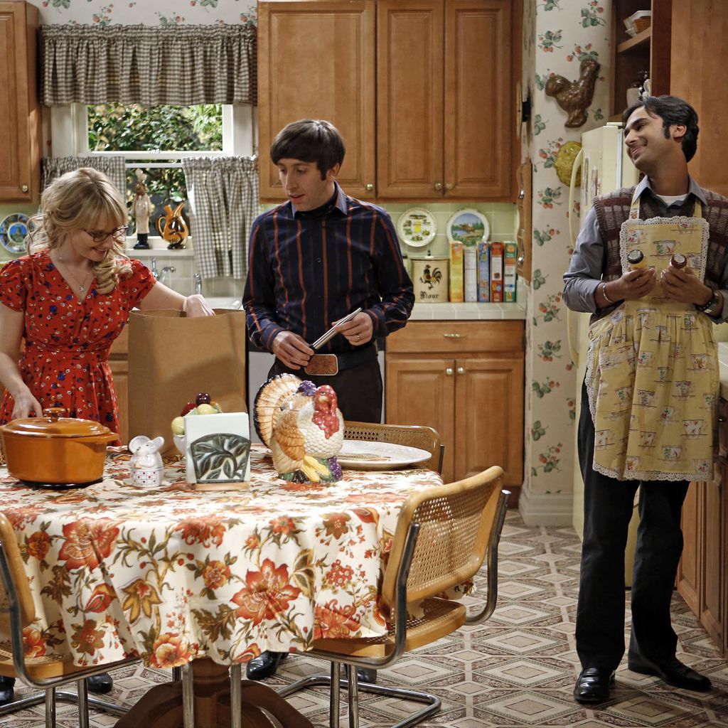 Bernadette, Howard und Raj von TBBT