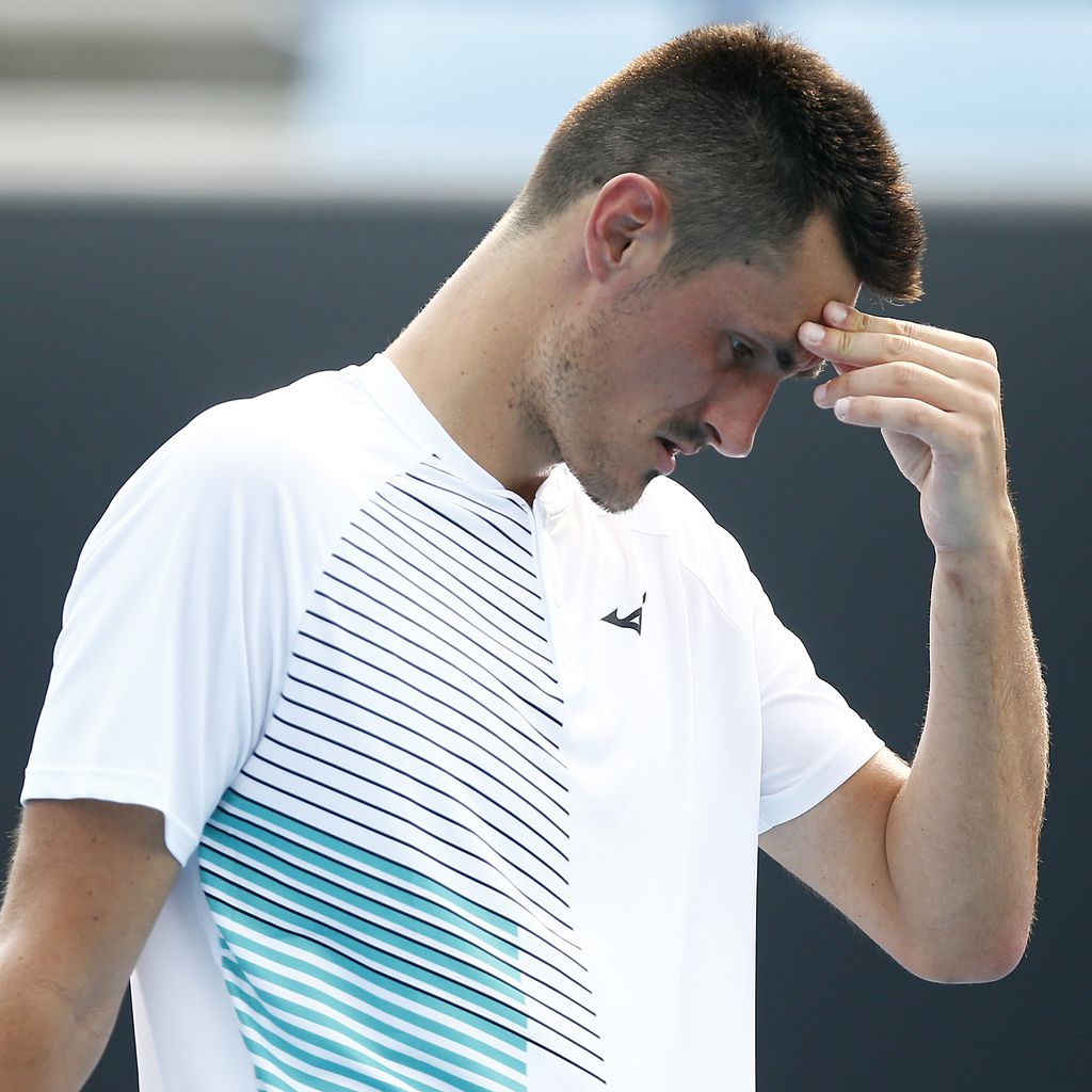 Bernard Tomic im Januar 2020