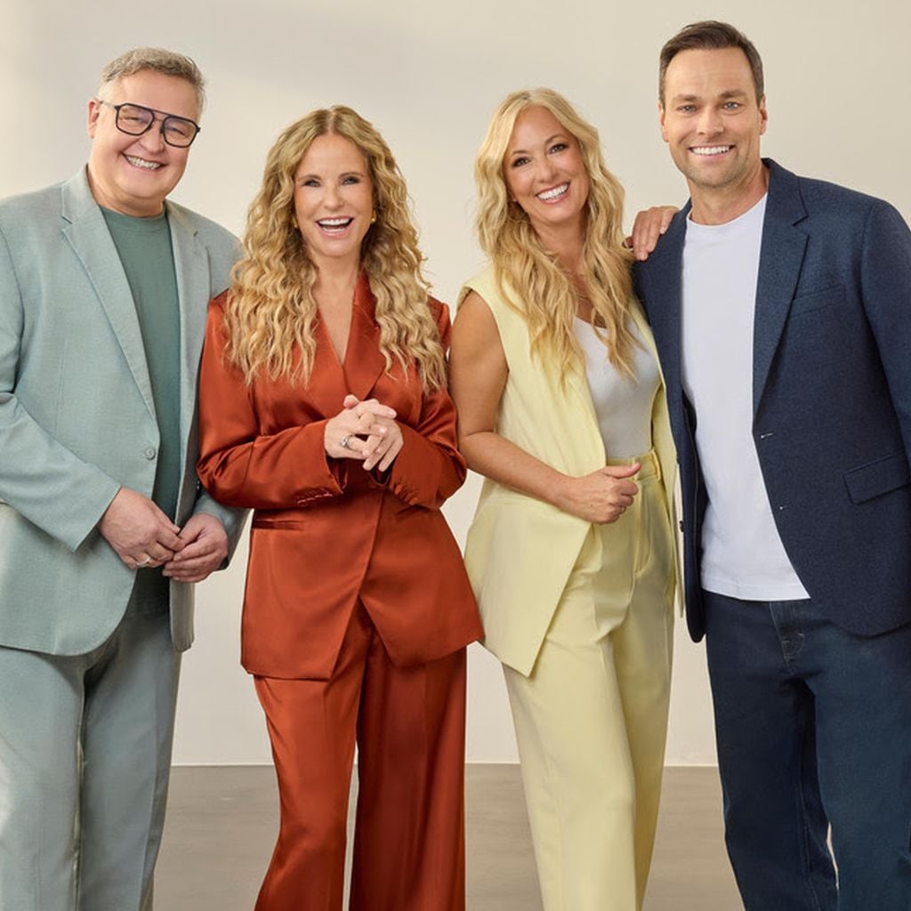 Bernd Fuchs, Katja Burkard, Angela Finger-Erben und Daniel Fischer bilden das neue "Punkt 12"-Team