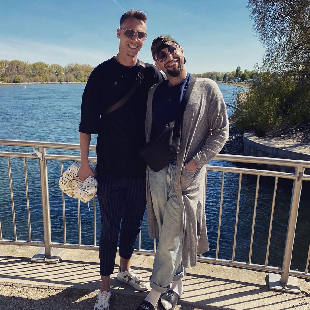 Bernd Kieckhäben (r.) mit seinem Verlobten