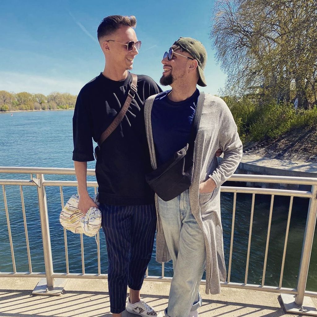 Bernd Kieckhäben (r.) mit seinem Verlobten