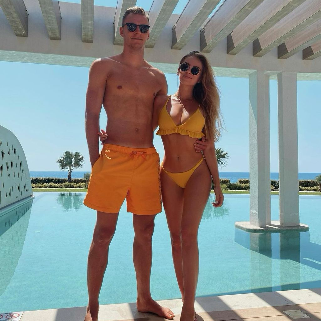 Bernd und Sophie Leno, 2021 auf Mykonos