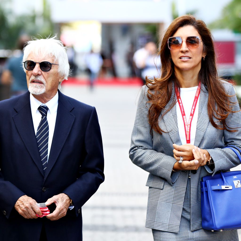 Bernie Ecclestone und Fabiana Flosi im September 2019