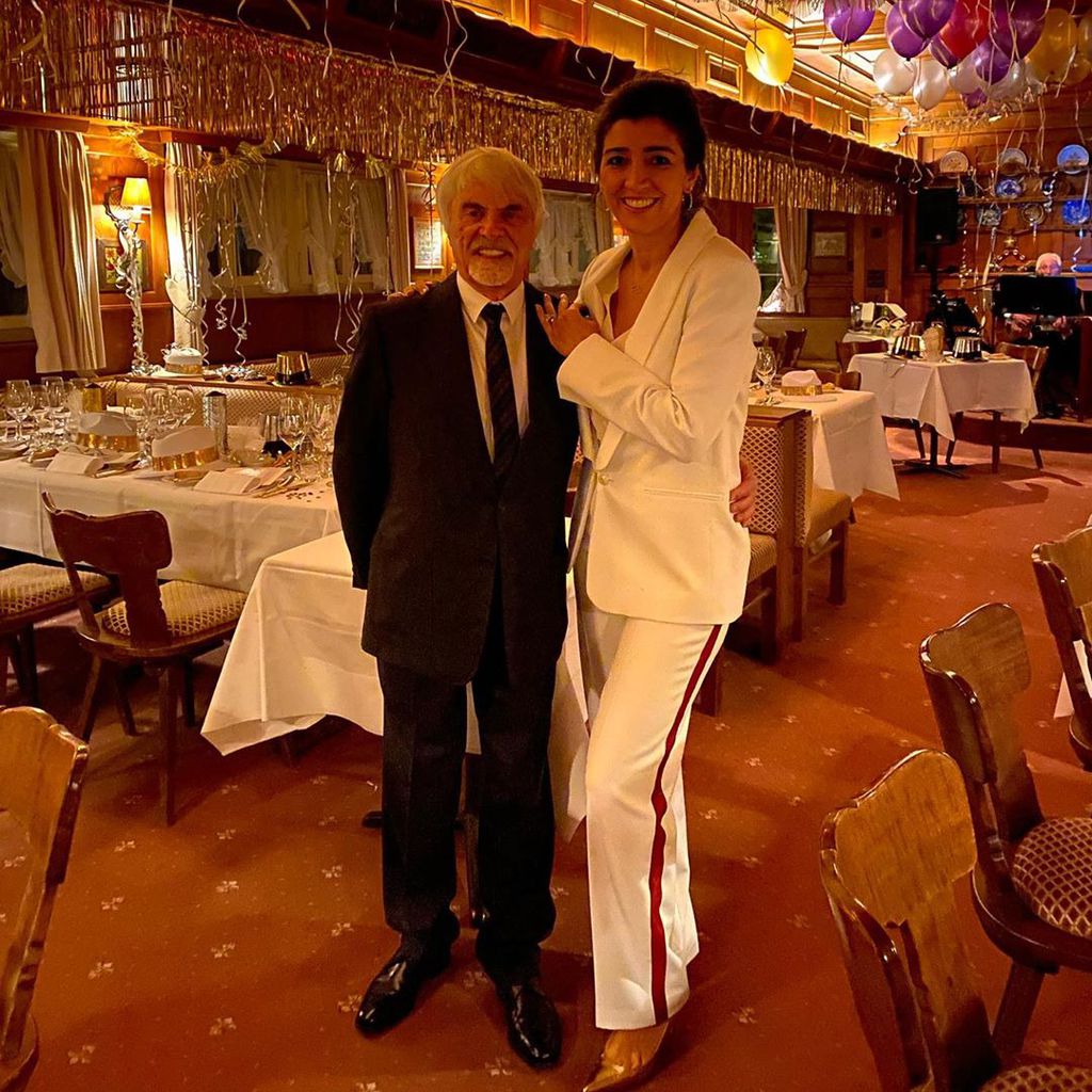 Bernie und Fabiana Ecclestone, Dezember 2019