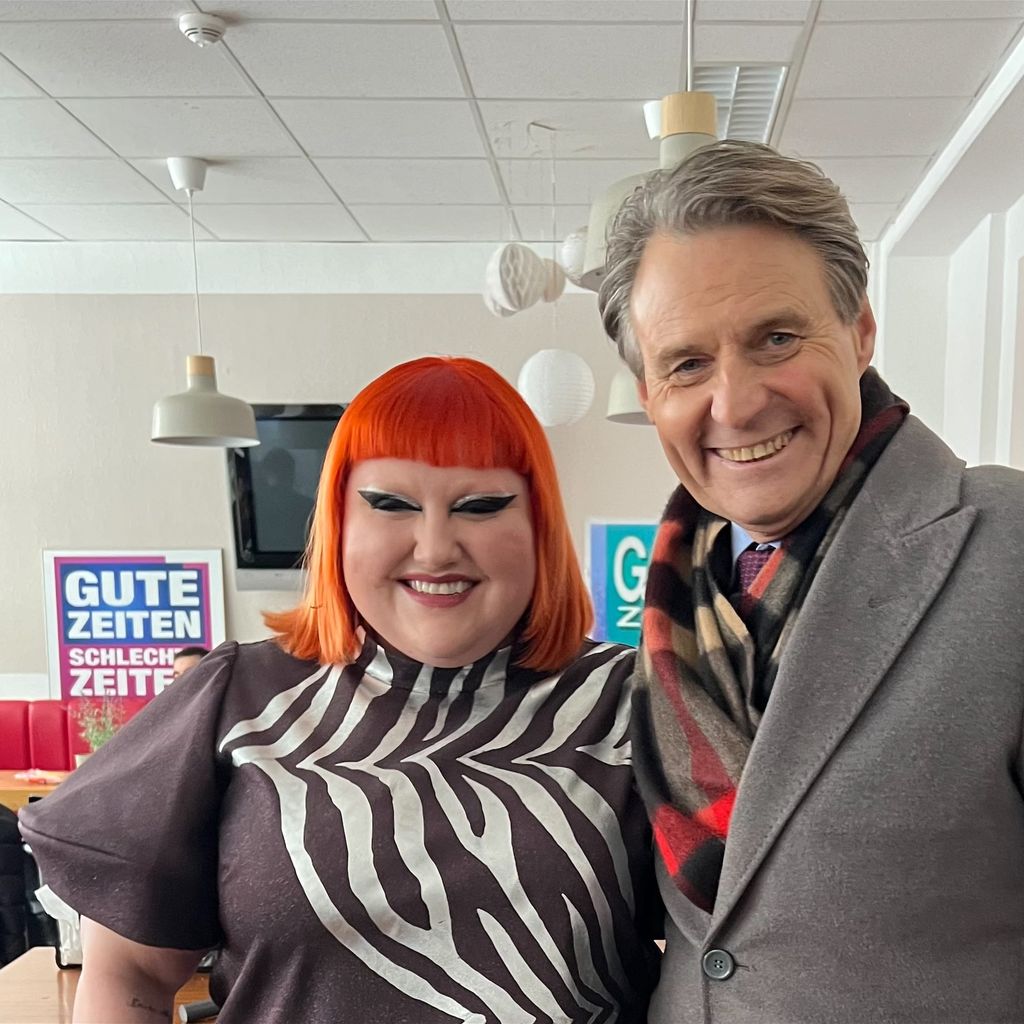Beth Ditto und Wolfgang Bahro