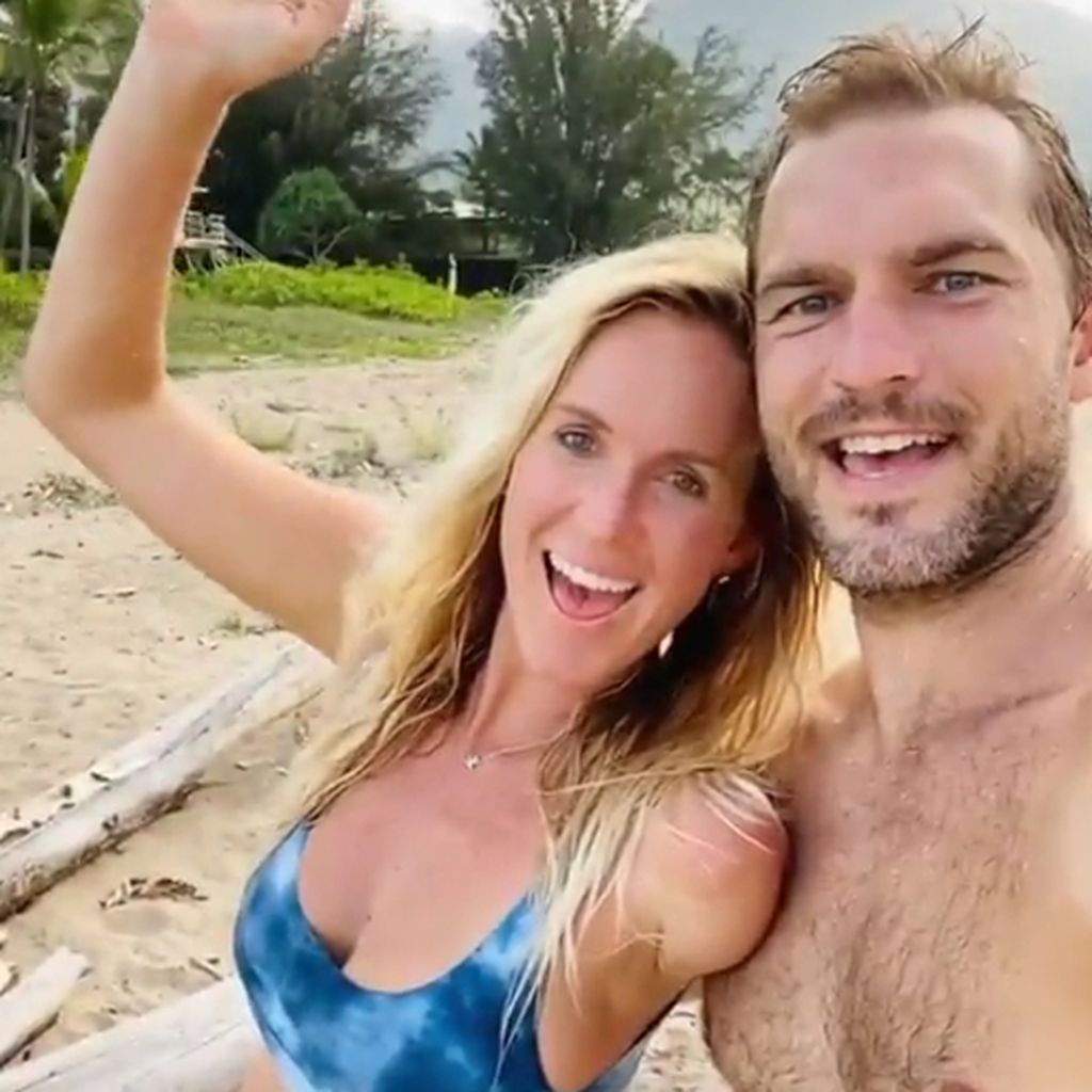 Surferin Bethany Hamilton und ihr Mann