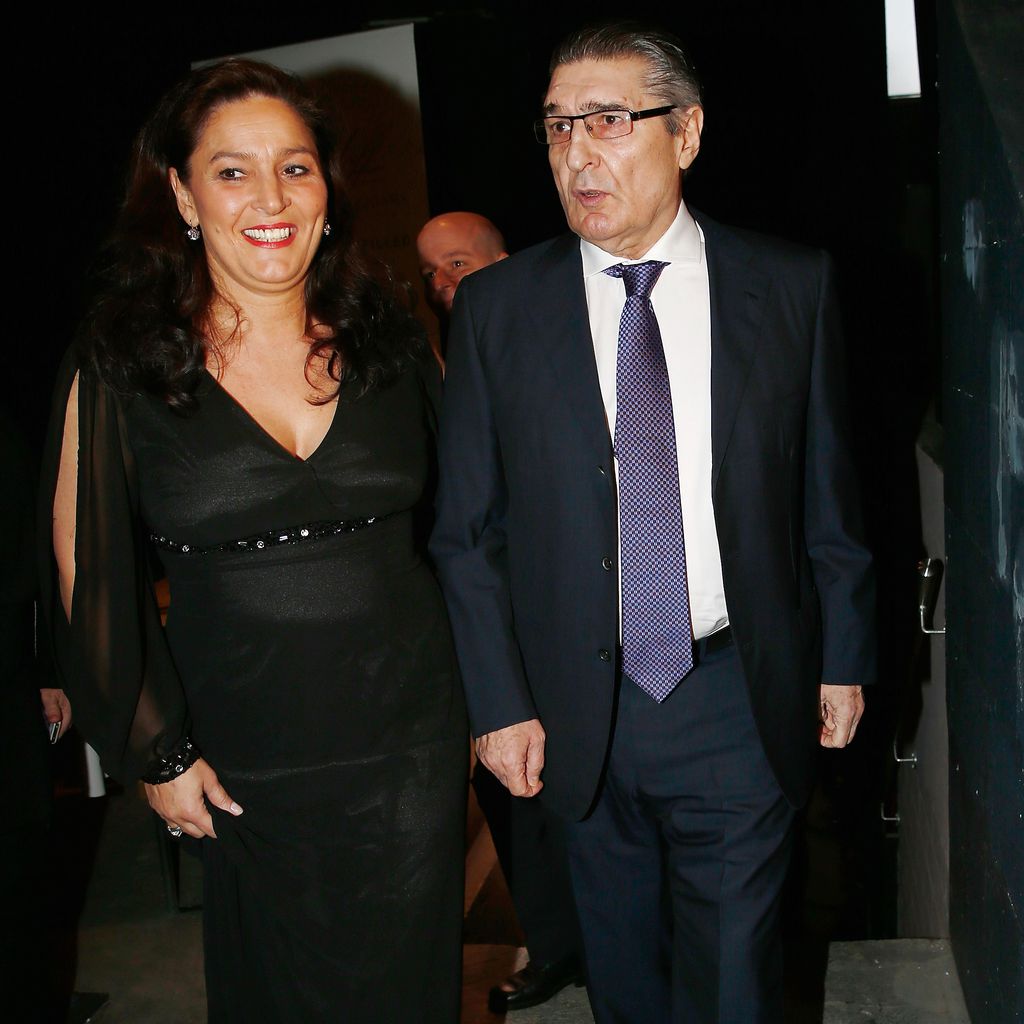 Rudi Assauer (r.) mit seiner Tochter Bettina Michel, 2014