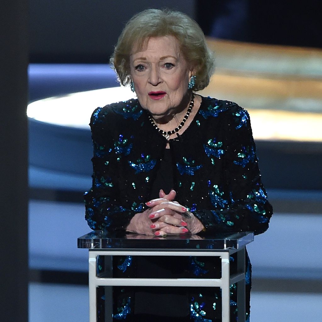 Betty White 2018 bei den Emmy Awards