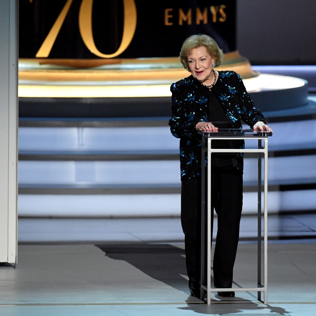 Betty White bei den Emmy Awards, 2018