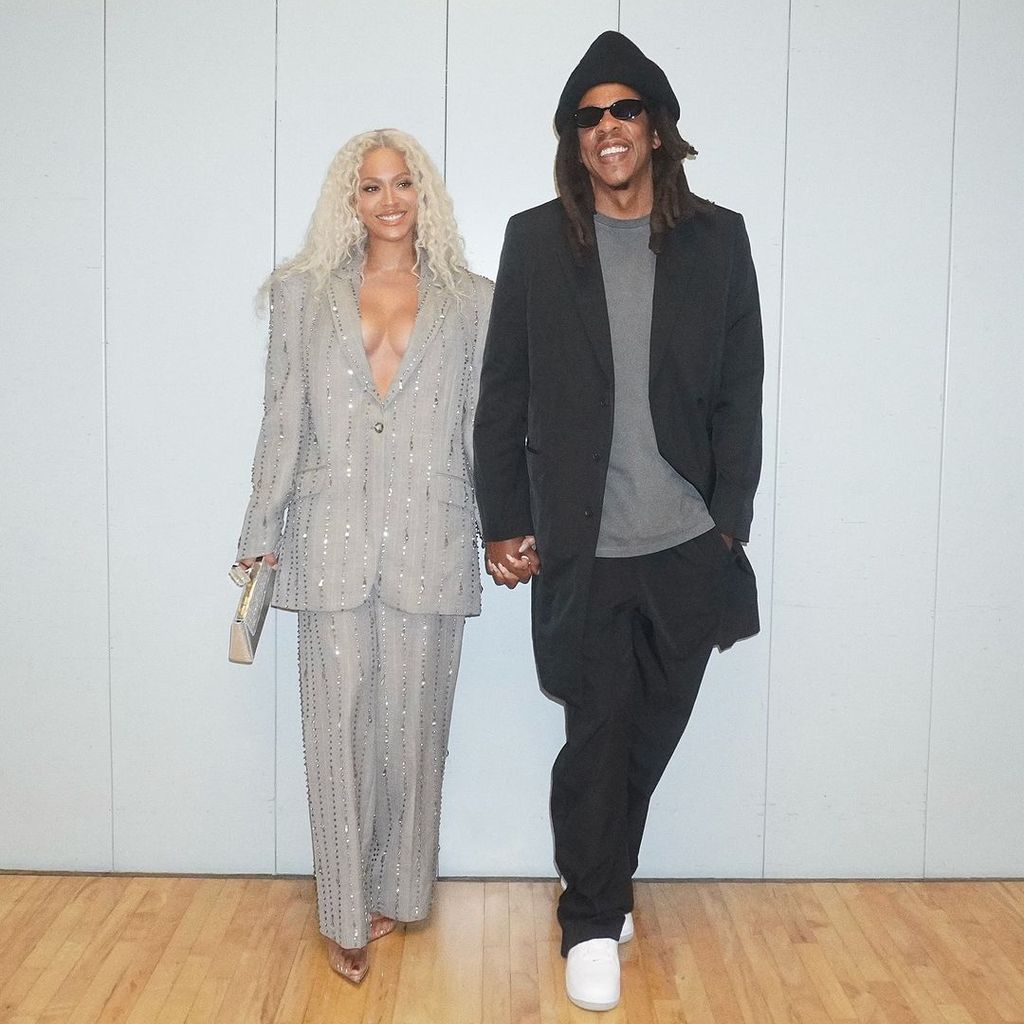 Sängerin Beyoncé und ihr Ehemann, Rapper Jay-Z im Oktober 2024