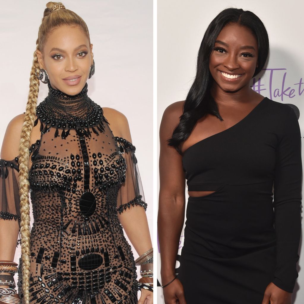 Beyoncé und Simone Biles