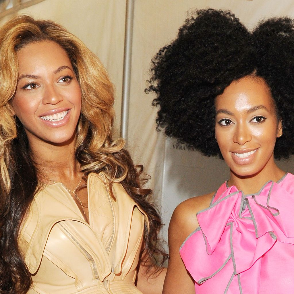 Beyoncé und Solange Knowles bei der Fashion-Week in New York