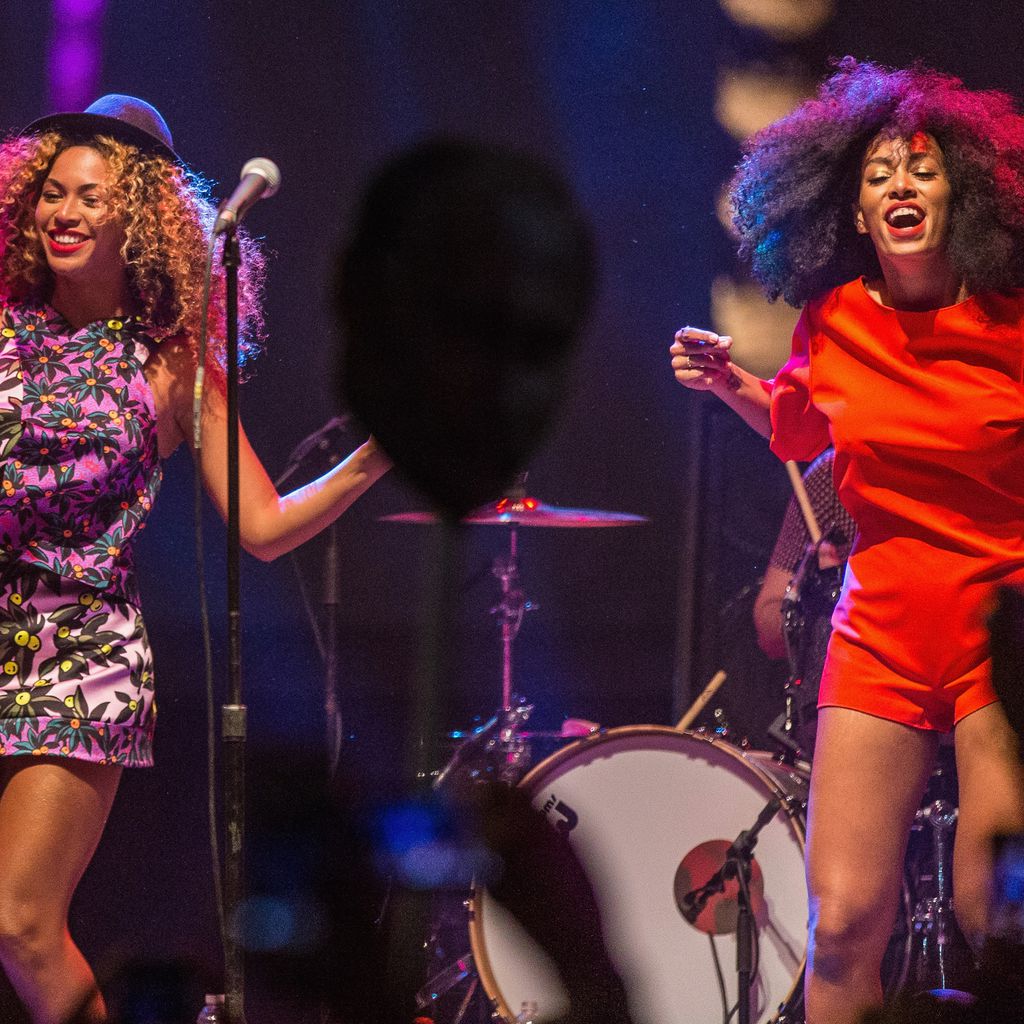 Beyoncé und Solange Knowles im April 2014