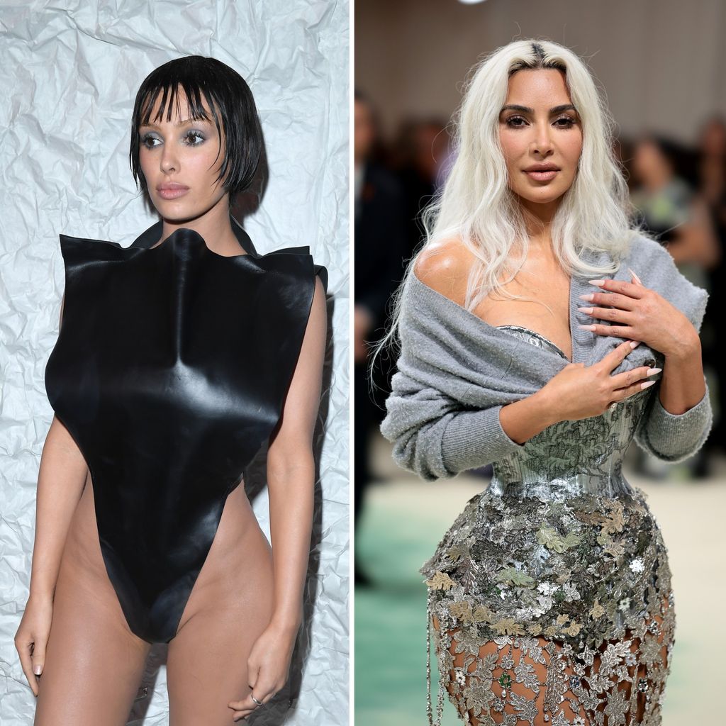 Bianca Censori und Kim Kardashian