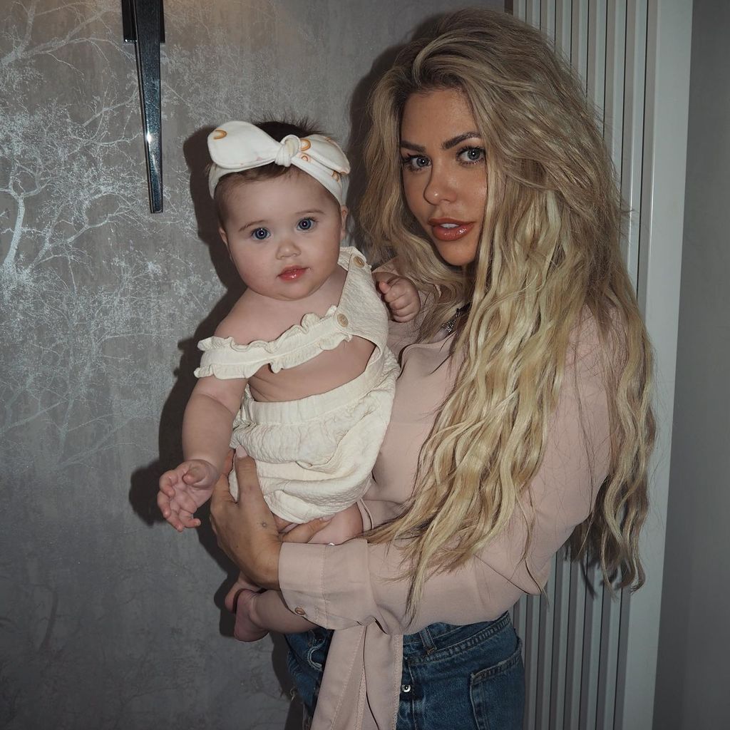 Bianca Gascoigne und ihre Tochter Blake Sunshine im September 2023