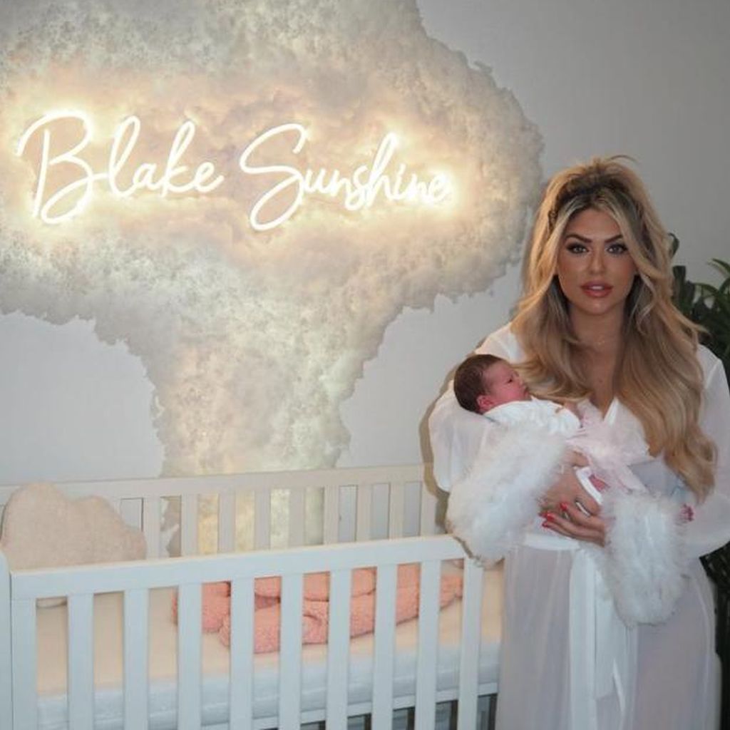 Bianca Gascoigne mit ihrer Tochter Blake Sunshine