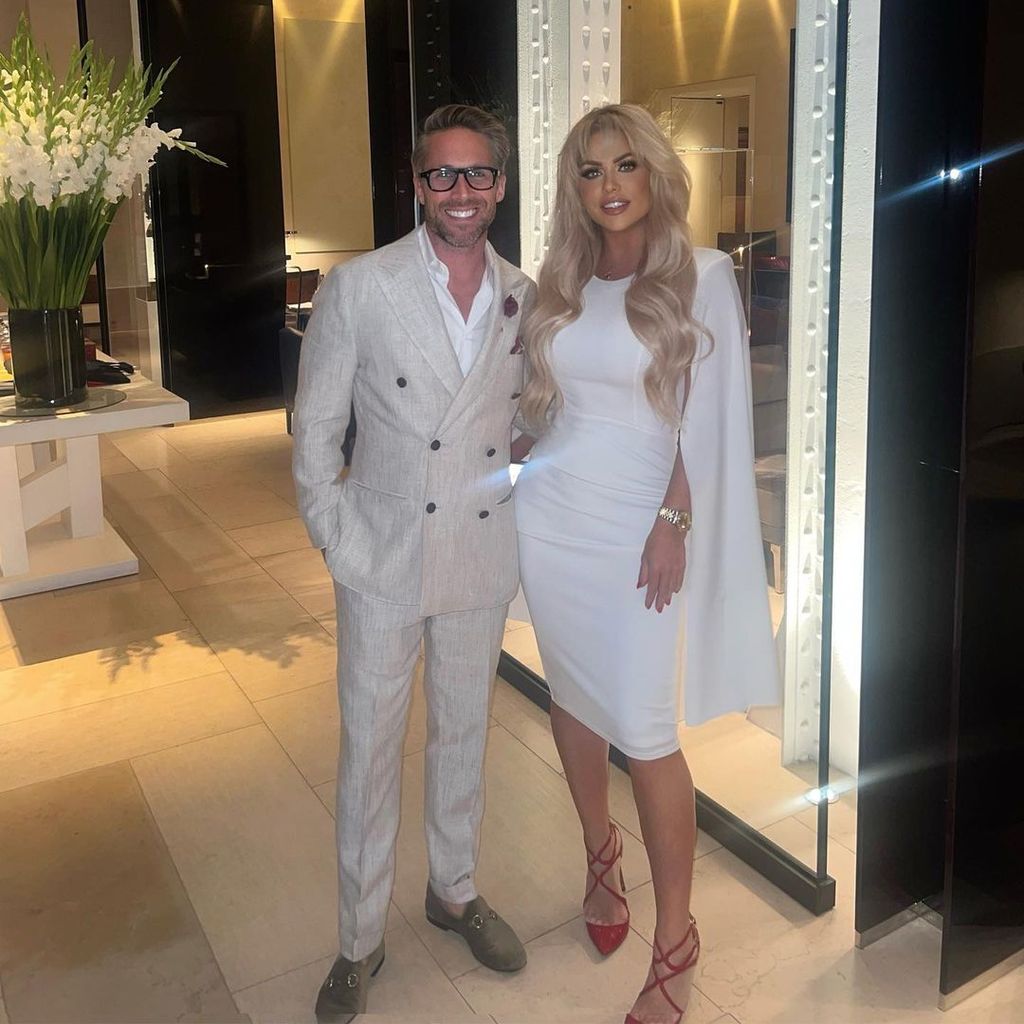 Bianca Gascoigne mit ihrem Freund Arron Wright