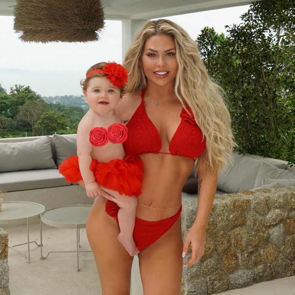 Bianca Gascoigne mit ihrer Tochter Blake Sunshine