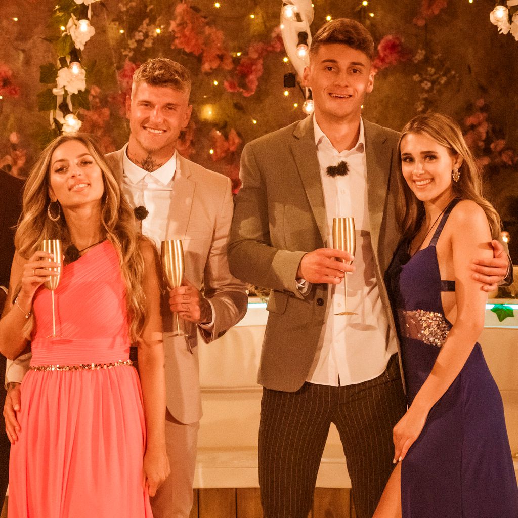 Bianca, Paco, Fynn und Greta, "Love Island"-Stars