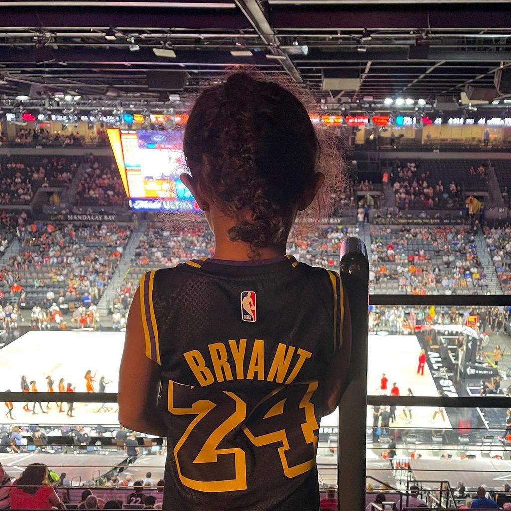 Bianka Bella Bryant bei dem NBA-All-Star-Spiel im Juli 2021