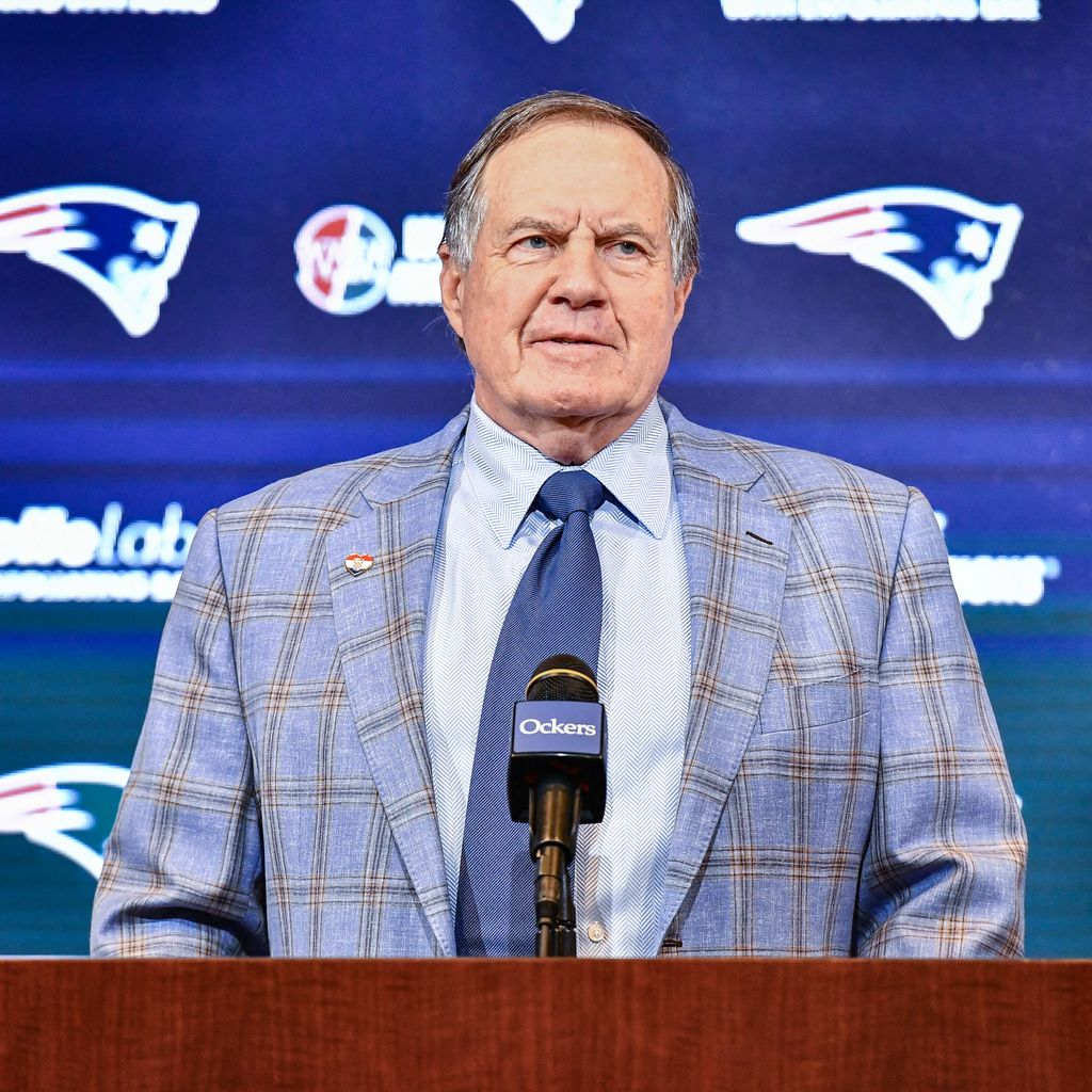 Bill Belichick, ehemaliger NFL-Trainer im Januar 2024