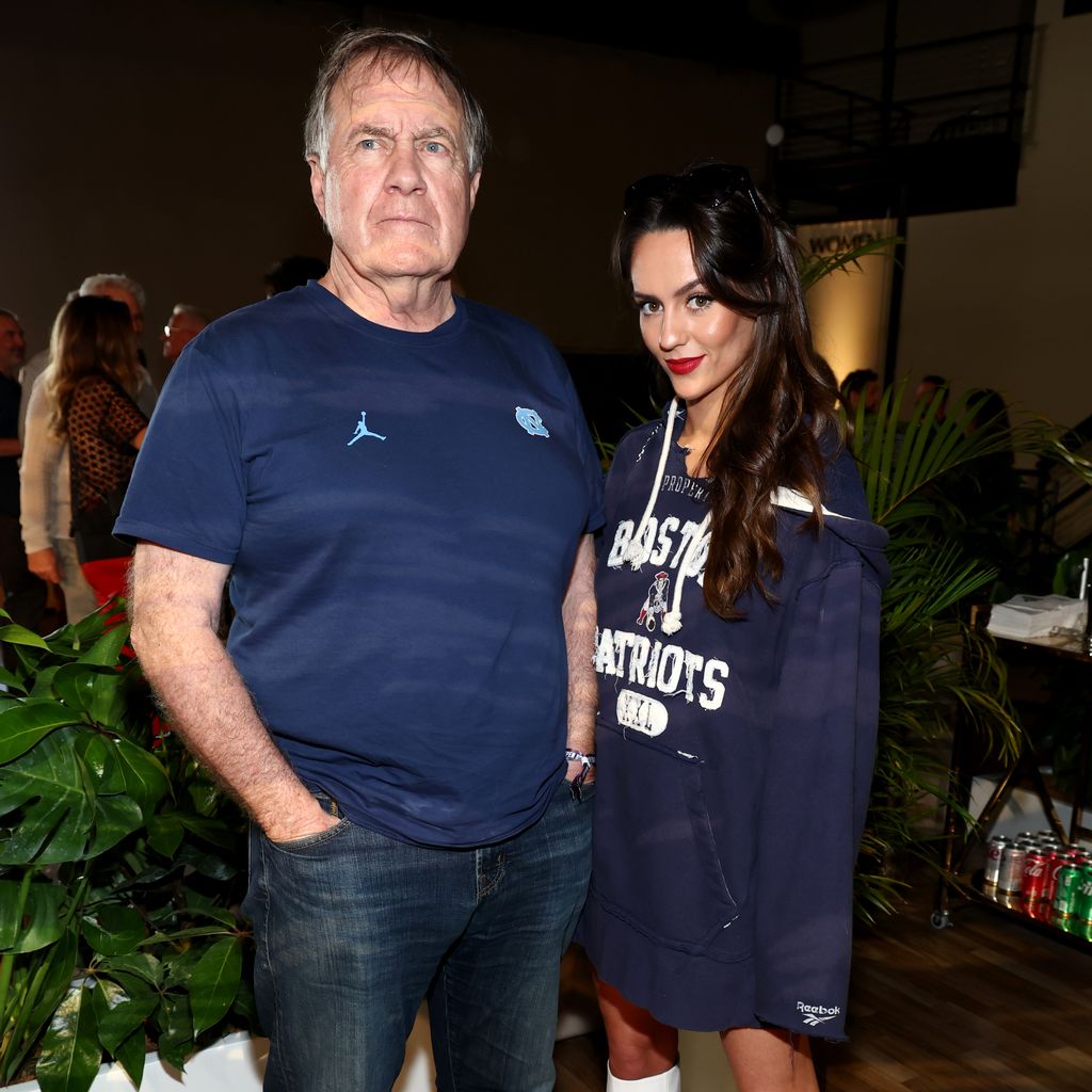Bill Belichick und Jordon Hudson, Februar 2025