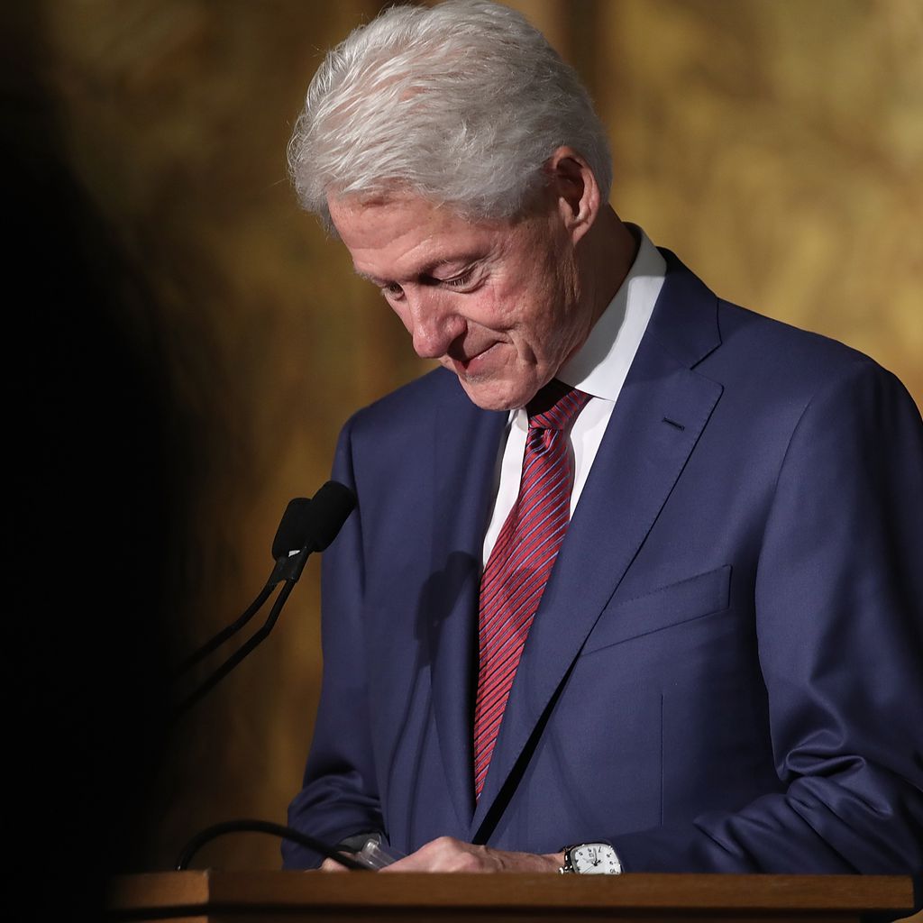 Bill Clinton bei einer Rede in Washington, D.C.