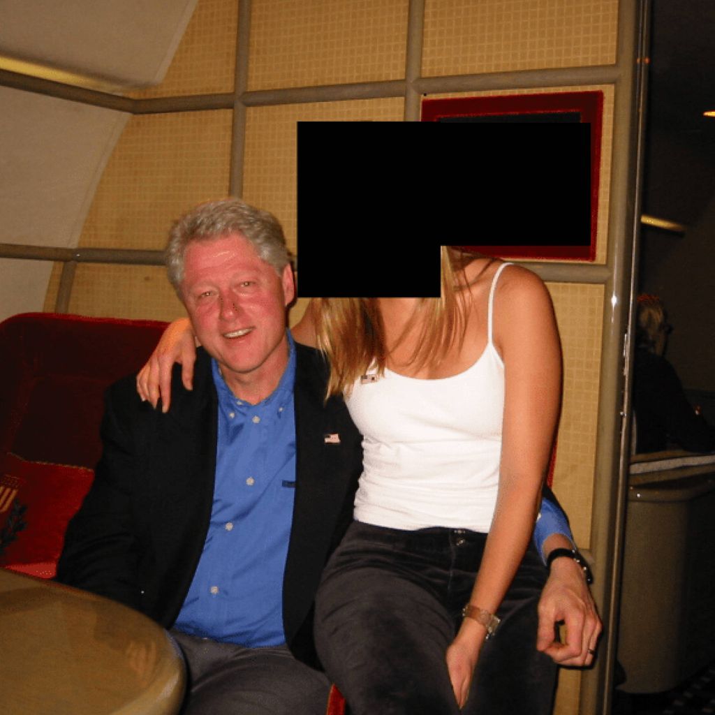 Bill Clinton in einem von der US-Justiz veröffentlichten Foto aus den Epstein-Akten