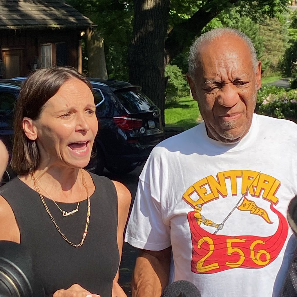 Bill Cosby mit seiner Anwältin Jennifer Bonjean