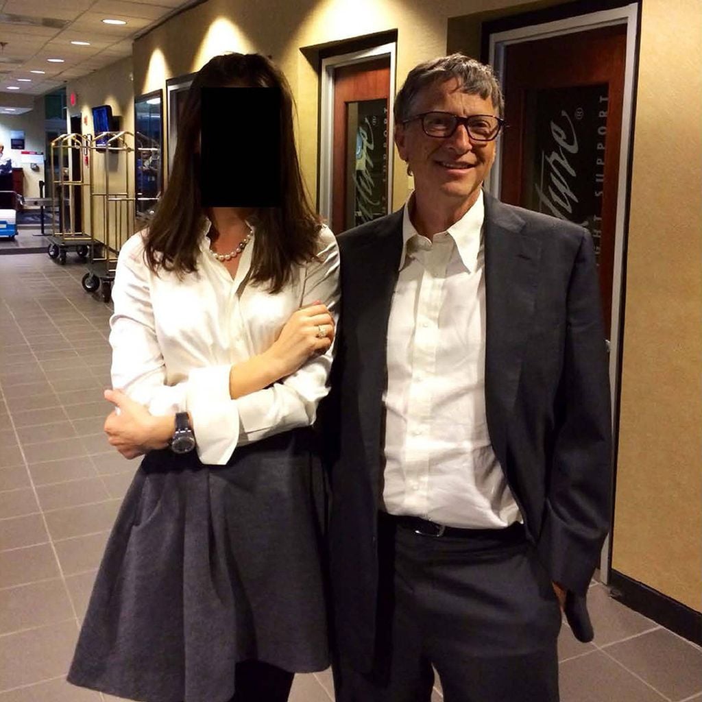 Bill Gates auf einer Fotoveröffentlichung des House Oversight Committee