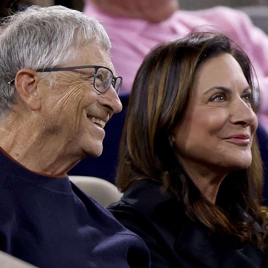 Bill Gates mit seiner Freundin Paula Hurd, im März 2024