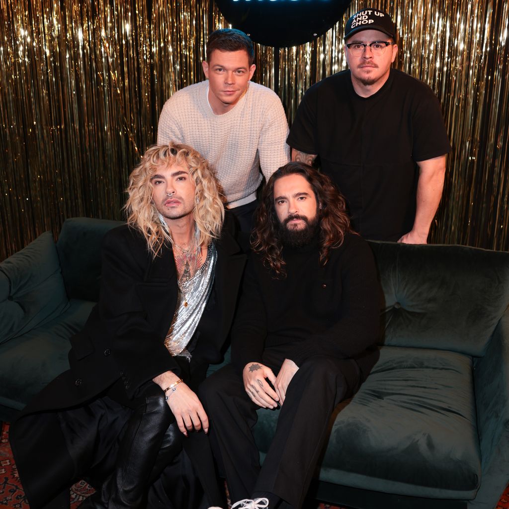 Bill Kaulitz, Tom Kaulitz, Gustav Schäfer und Georg Listing bei "Christmas with Tokio Hotel"