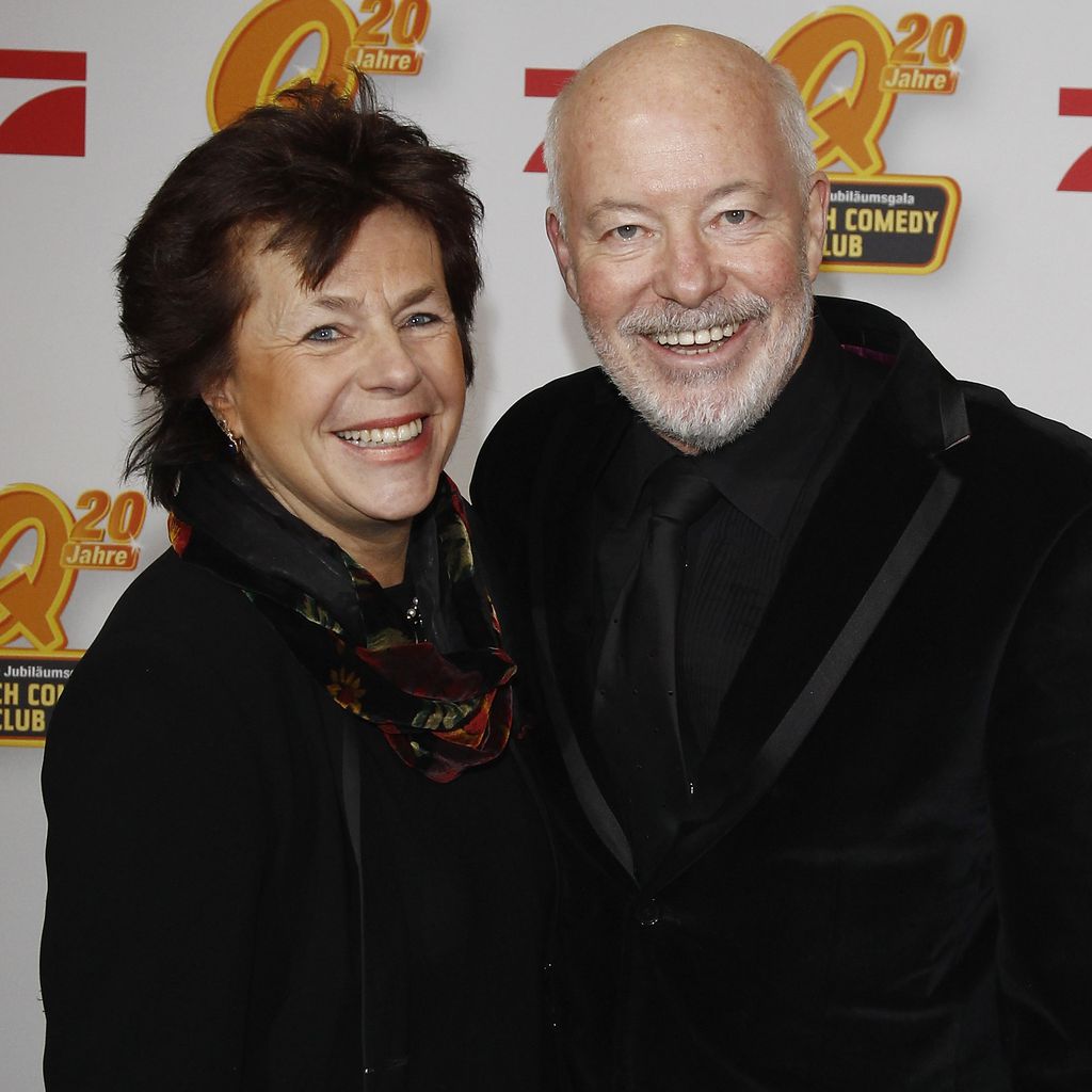 Bill Mockridge mit Margie Kinsky 2012 auf einer Gala in Berlin